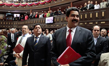 nicolas maduro anuncia aumentar salario